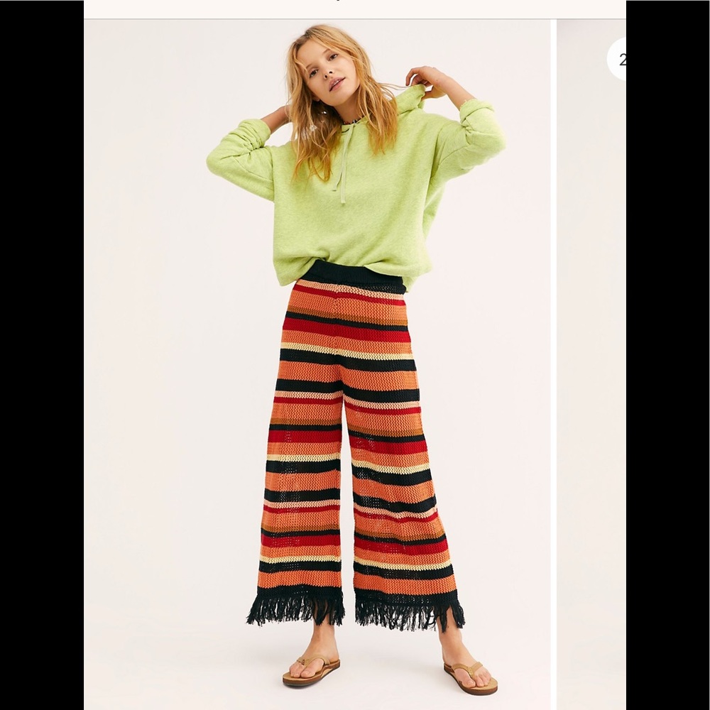 SOLD❤️❤️Free People Pretty pointelle pant /